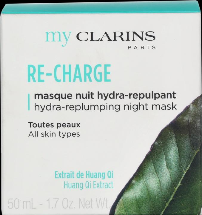 Image du produit Clarins Masque de nuit Re-Charge Hydra-Replumping (50 ml)