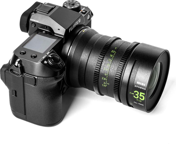 Immagine prodotto Nisi Kit di obiettivi cinema full frame ATHENA PRIME - 14 mm, 25 mm, 35 mm, 50 mm, 85 mm + custodia (Full-frame)