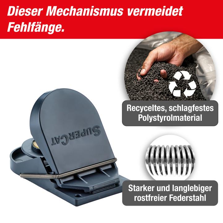 Produktbild Super Cat Mausefalle SuperCat 2er