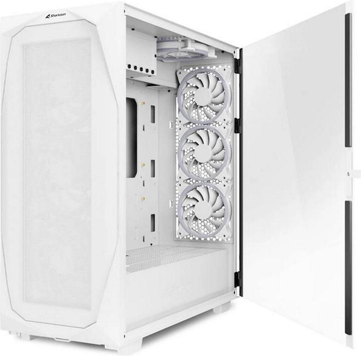 Produktbild Sharkoon REV300 RGB White (E-ATX, mATX, Mini-ITX, ATX)