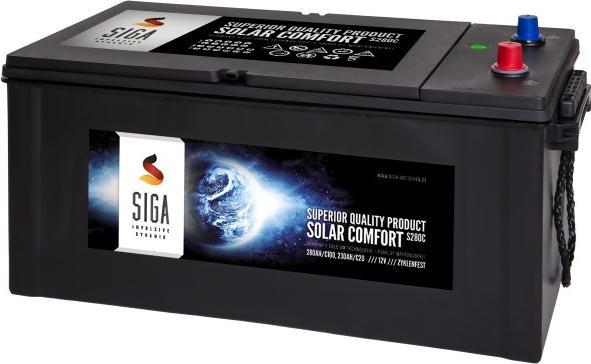 Actual product image Siga SOLAR S280C (12 V, 230 Ah)