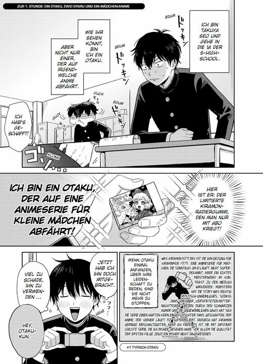 Image du produit Panini Gibt's denn keine Gyaru, die nett zu Otaku sind?! 01 (Allemand, Sakana Uozumi, Norishirochan, 2024)