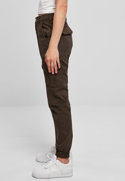 Actual product image Urban Classics Ladies High Waist Cargo Pants - 5712 (32)