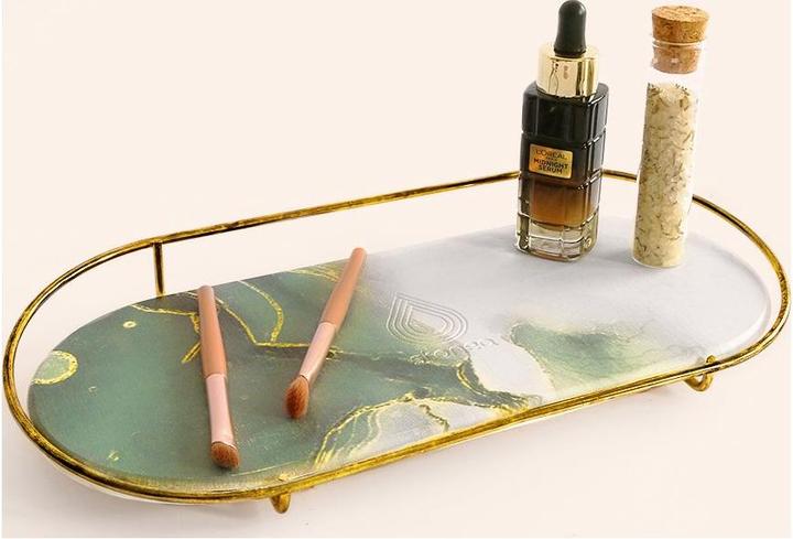 Produktbild Stonea Makea Gold Makeup Tray Neptune