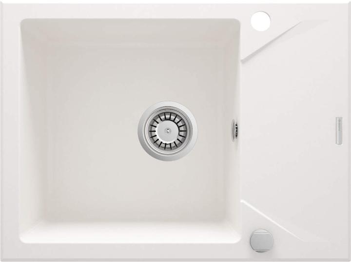 Productafbeelding No Name 1-bowl granieten gootsteen met afdruipvlak