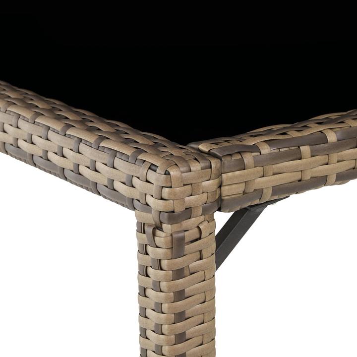 Actual product image tectake Rattan Seating Group Valencia