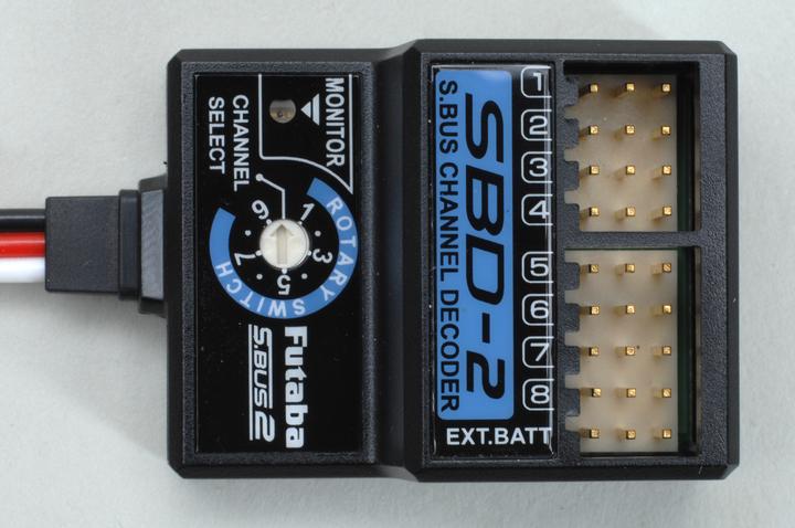 Produktbild Futaba S.Bus Decoder SBD-2 for S-Bus/S-Bus2