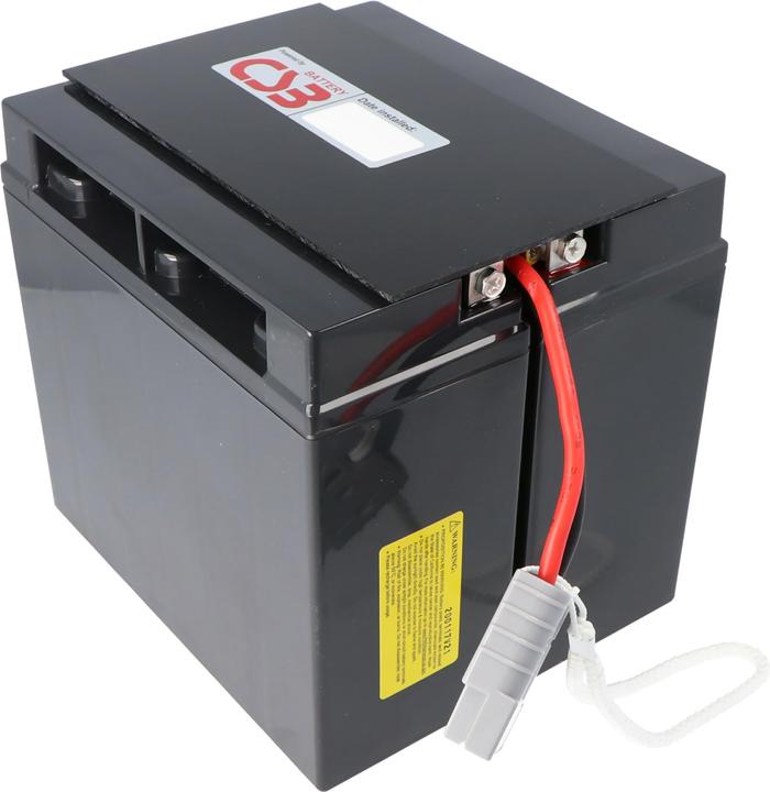 CSB Batteria sostitutiva dell'UPS, compatibile con APC-RBC7, SU1000XLJ, SU1400, DLA1500I, ecc.