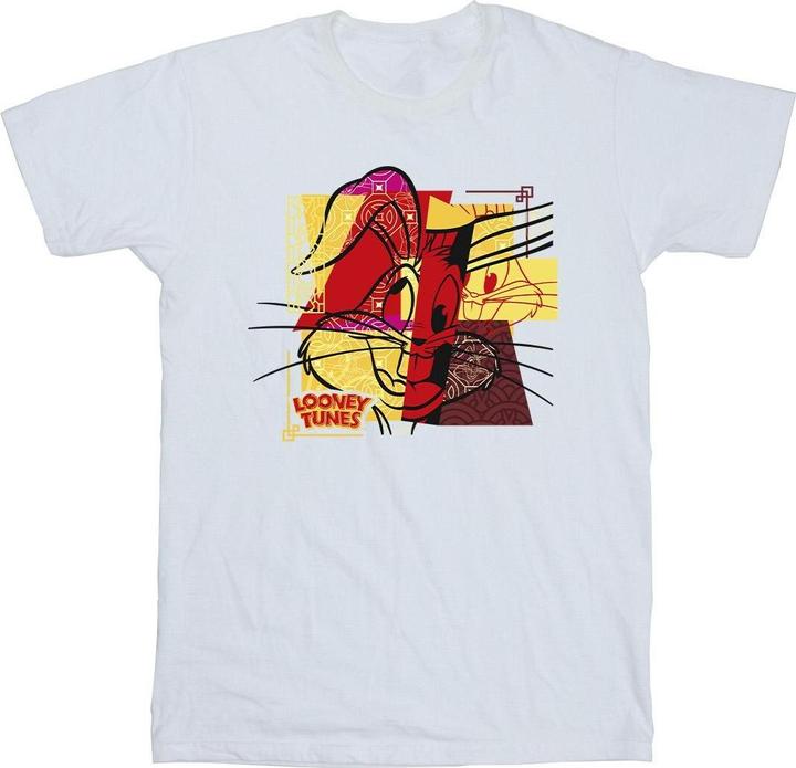 Immagine prodotto Looney Tunes Bugs Bunny Rabbit New Year Maglietta Uomo (XXL)