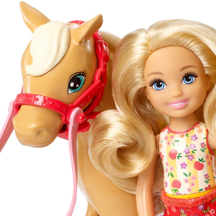 Immagine prodotto Barbie BRB Divertimento nella fattoria Chelsea+Pony