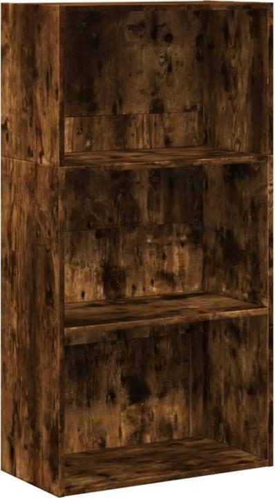 Immagine prodotto VidaXL Bücherregal Regal Standregal Büroregal Aufbewahrungsregal Räuchereiche (60 x 30 x 114 cm)