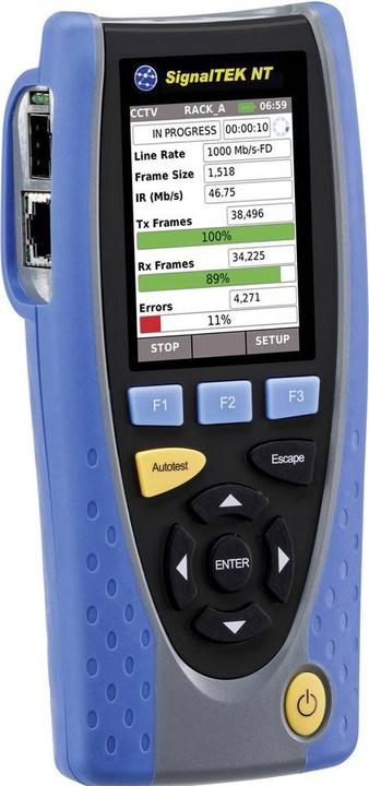 Produktbild Ideal SignalTEK NT Netzwerk TransmissionTester Touchscreen