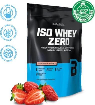 Immagine prodotto Biotech USA Iso Whey Zero (Fragola, 1 pz., 500 g)