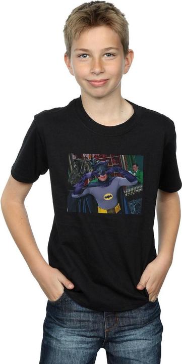 Immagine prodotto Batman TV Series Batdance Photo Maglietta Ragazzi (152, 158)