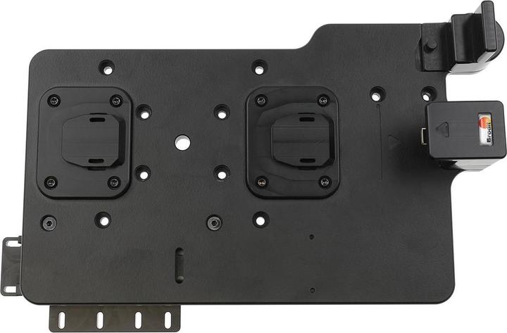 Brodit ModTek Dock (Grundhalter) für Android / Windows Geräte, mit USB Hub (3x A + 1x C) (USB-C, 3 Ports)