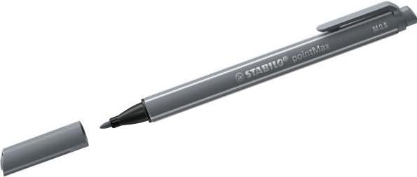 Actual product image STABILO POINTMAX - Felt pen (Dark grey, 1 x)