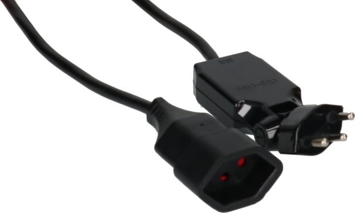 Image du produit Max Hauri Rallonge 5 m T13 - T12 clip-clap, noir (5 m, Type 13)