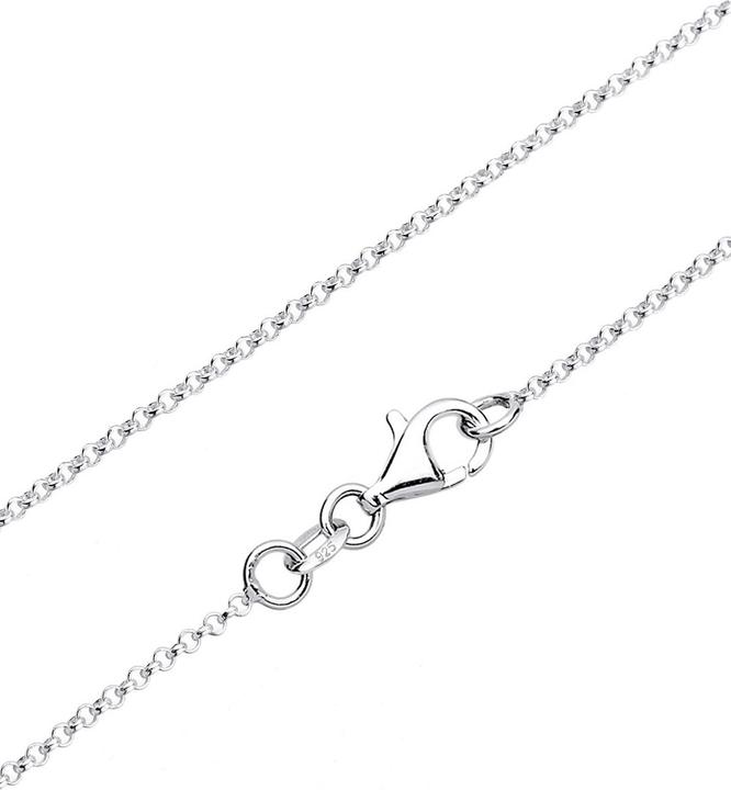 Image du produit Elli Collier fer à cheval chance zirconium 925 argent sterling (Argent sterling 925, Zircone, 45 cm)