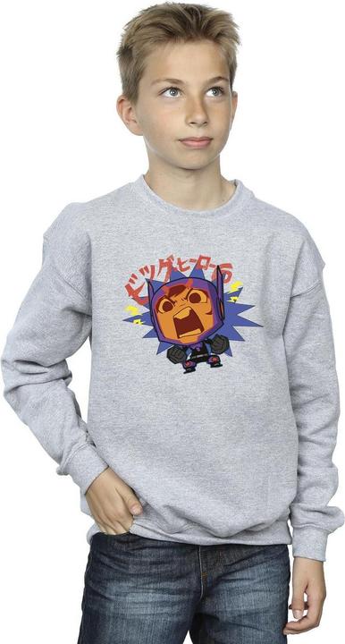 Image du produit Disney - Sweat BIG HERO BAYMAX HIRO ANGRY MANGA - Garçon (152, 158)