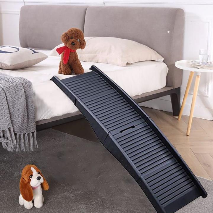 Immagine prodotto Hermex Rampa per cani Rampa pieghevole Aiuto per l'accesso Trasportino per animali domestici (Cane, Lavabile, Pieghevole)