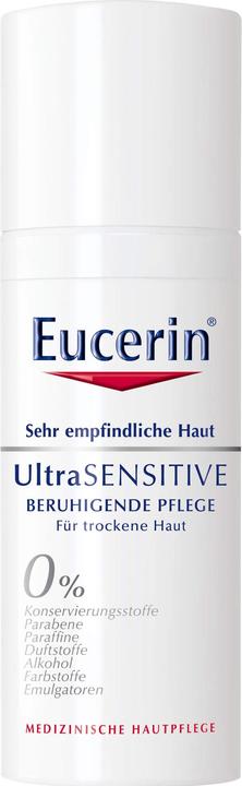 Produktbild Eucerin Ultrasensitive Beruhigende Pflege Für Trockene Haut (50 ml, 24h Creme)