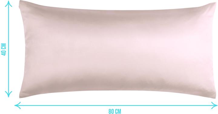 Image du produit Aspero 2x Satin Housses de coussin 40x80 cm Alia - 9067 (Taie d'oreiller, 40 x 80 cm)