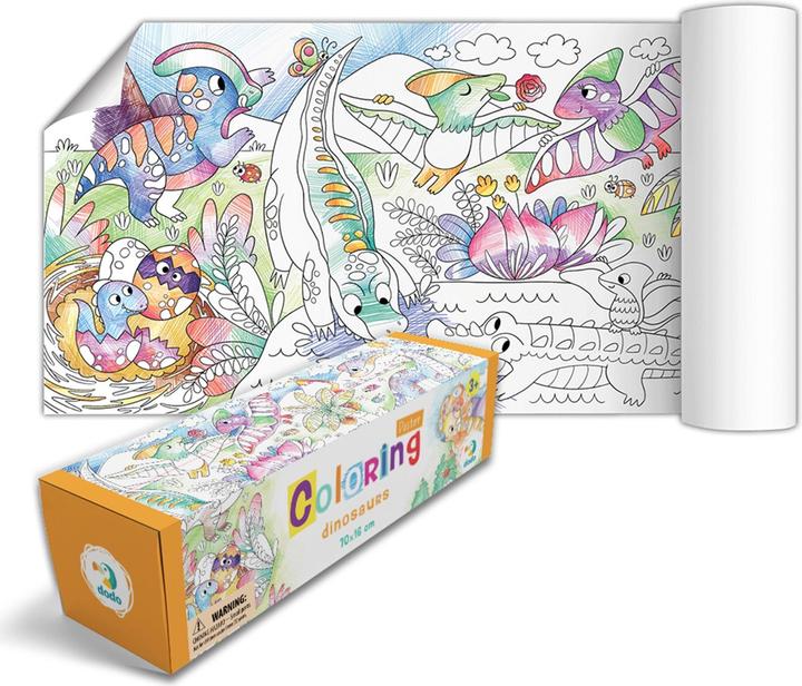 Image du produit Dodo Poster à colorier dinosaures