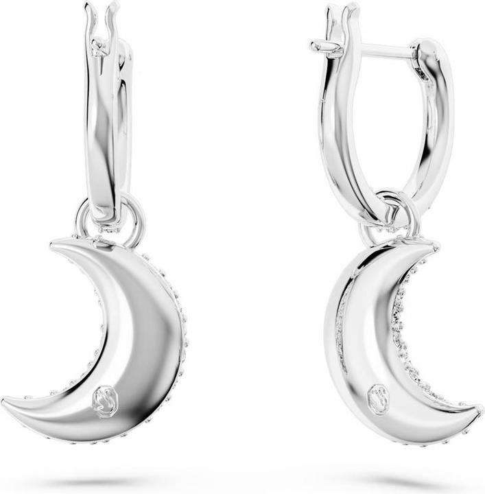Produktbild Swarovski Luna Drop Ohrhänger Mond Weiss (Swarovski Metall)
