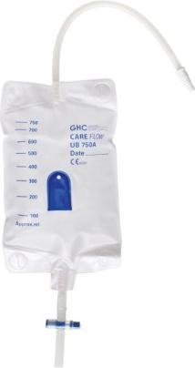 GHC Urine bag Ca 0.75l 10cm st Abl RV Vli