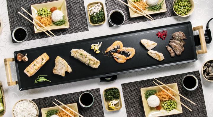 Actual product image Bestron Teppanyaki grill plate XXXL