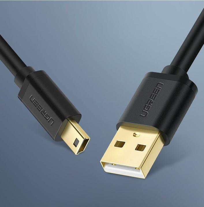 Image du produit Ugreen USB A – USB Mini-B (3 m, USB 2.0)