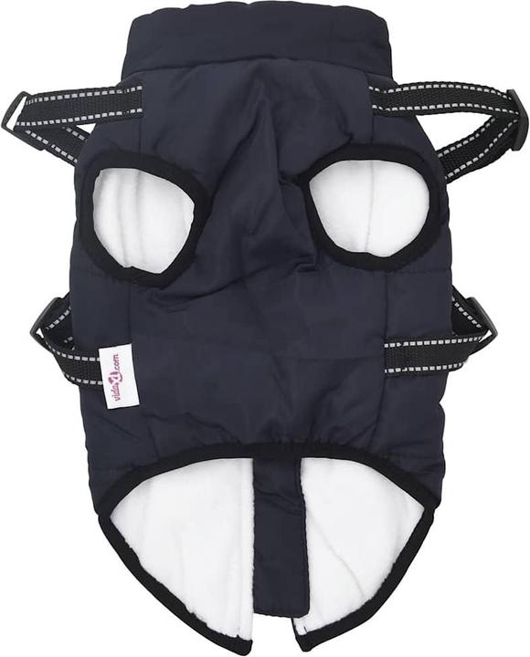 Produktbild VidaXL Hundemantel mit Geschirr Wasserdicht Reflektierend (32, Hundemantel)