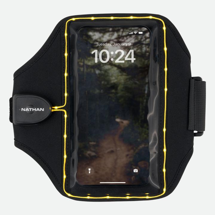 Nathan Running wristband for phone "Laser Light 5K"