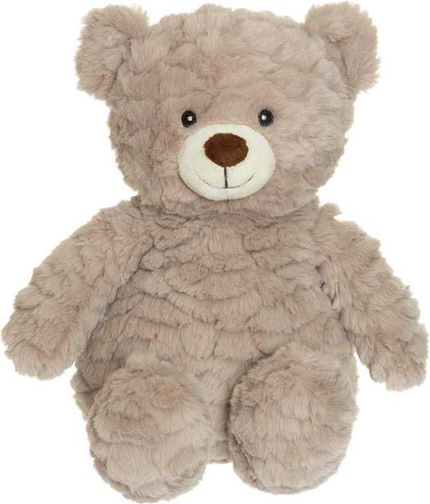 Produktbild Teddykompaniet Wärmekissen Teddybär braun mit gewelltem Fell 35 cm (35 x 35 cm)