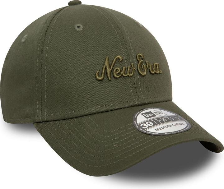 Image du produit New Era 39Thirty Stretch Cap - BRAND SCRIPT olive (S/M)