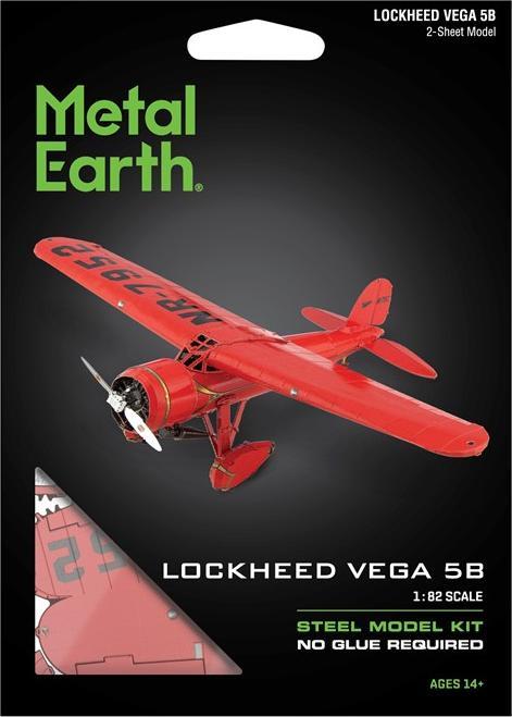 Actual product image Metal Earth Lockheed Vega 5B