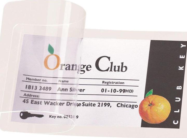 Actual product image Self-laminating cards (Special, 10 Piece, 200 µm)