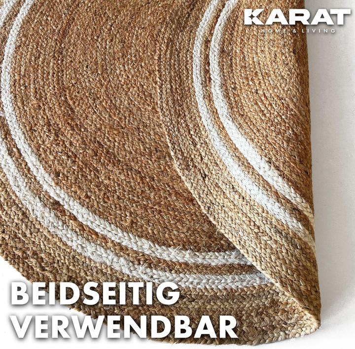 Produktbild Karat Jute-Teppich (120 x 120 cm)