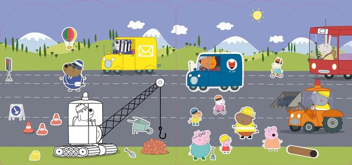 Produktbild Peppa Wutz Stickern Malen Gestalten