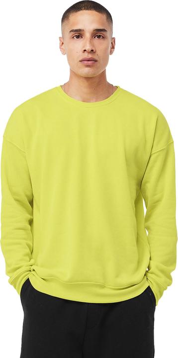 Actual product image Bella Canvas Unisex Adult Fleece Drop Shoulder Sweatshirt (XS)