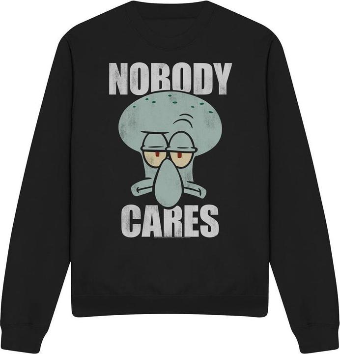 Spongebob Squarepants Nobody Cares Meme Sweatshirt
