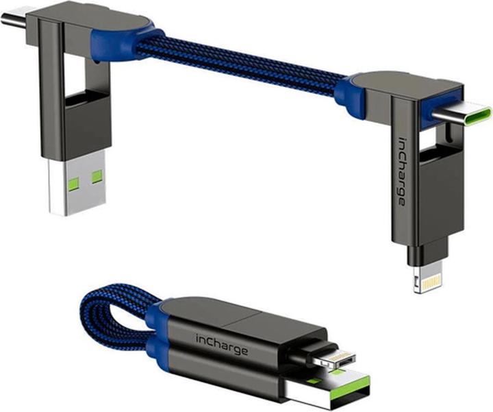 Actual product image Rolling Square inCharge X (0.07 m, USB 2.0)