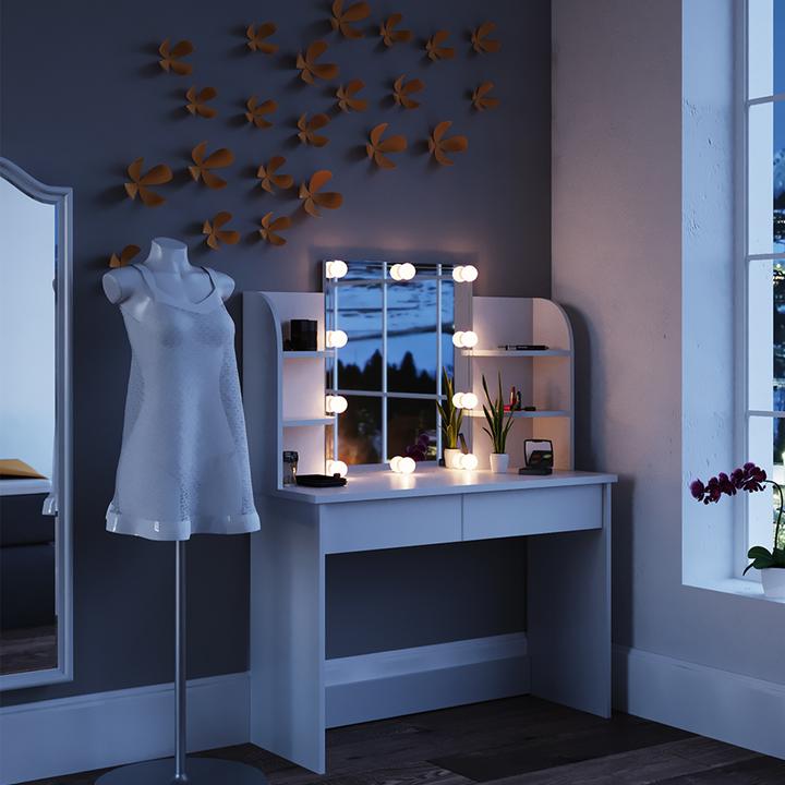 Immagine prodotto Vicco Charlotte con illuminazione (108 x 40 x 139 cm)