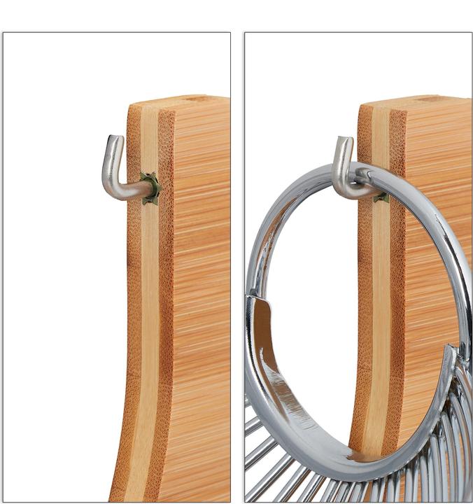 Actual product image Relaxdays Fruit Basket, Banana Hammock (38 x 23 x 18.5 cm)