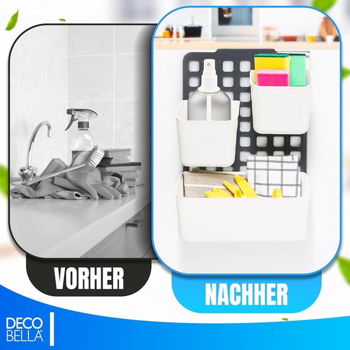 Produktbild Triton Hängende Aufbewahrungstasche, Organizer, Plastik, Weiss