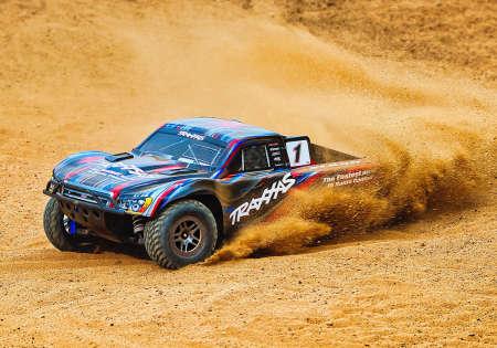 Produktbild Traxxas SLASH 4X4 BL2S ROT 1/10 SHORT-COURSE RTR OHNE AKKU/LADER (RTR Ready-to-Run)