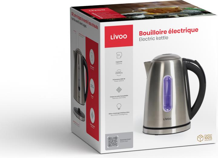 Actual product image Livoo Electric kettle (1.70 l, EU plug)