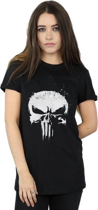 Immagine prodotto The Punisher TV Skull Logo Maglietta Ampia Donna (XXL)