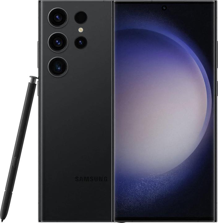 Image du produit Samsung Galaxy S23 Ultra (256 Go, Phantom Black, 6.80", SIM + eSIM, 200 Mpx, 5G)