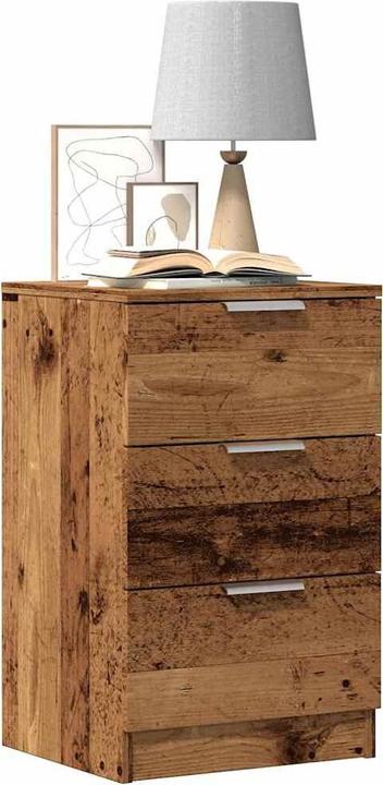 Immagine prodotto VidaXL Comodino in legno di recupero 40x36x65 cm in materiale ligneo (40 x 36 x 65 cm)